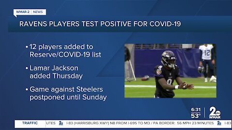 Ravens QB Lamar Jackson tests positive for COVID