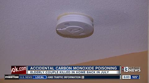 Carbon Monoxide blamed for killing elderly couple inside Anthem home