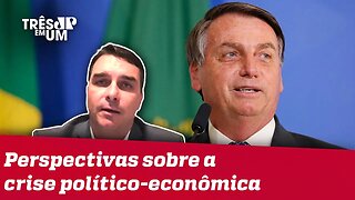 Flávio Bolsonaro: 'Bolsonaro tem todas as condições de ser reeleito em 2022'