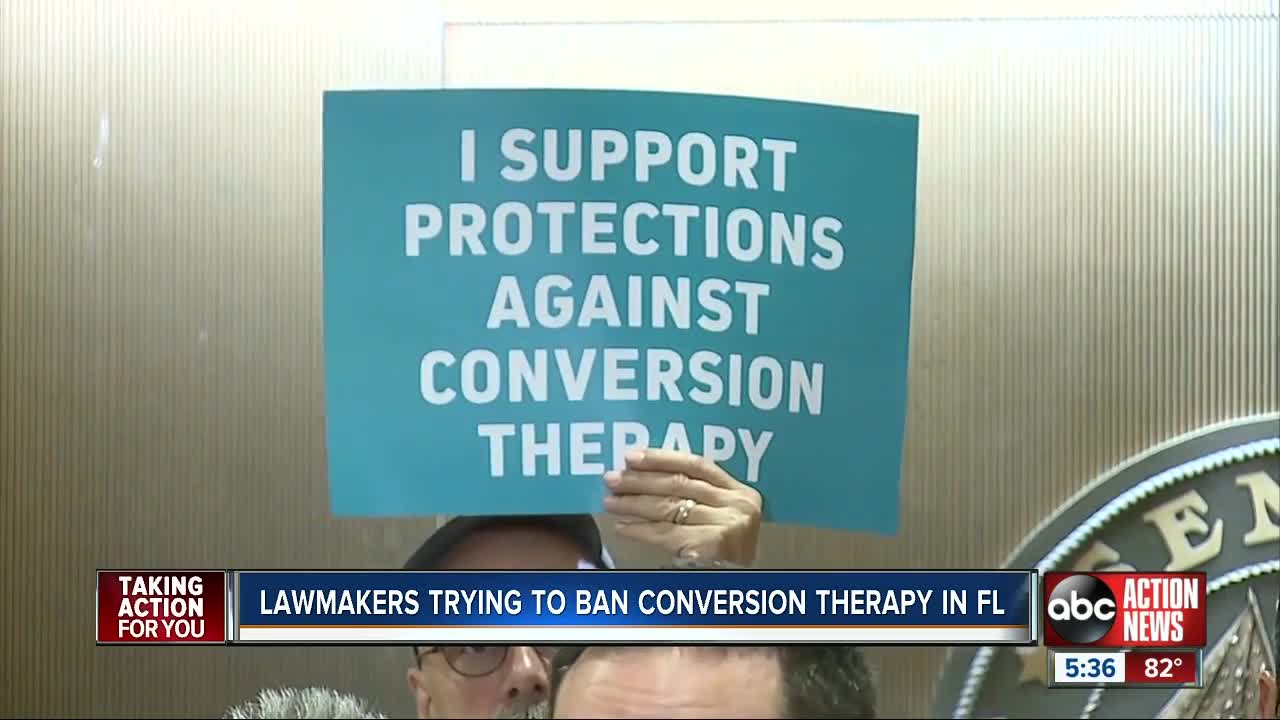 Lawmakers trying to ban conversion therapy in Florida