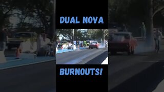 Dueling Nova Burnouts! #shorts
