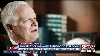 OU President Gallogly announces retirement a few days after commencement