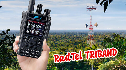 Radtel RT-490/Socotran FB-8629 TRIBAND Radio Overview and Test