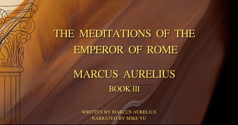 Marcus Aurelius - Meditations - Book 3