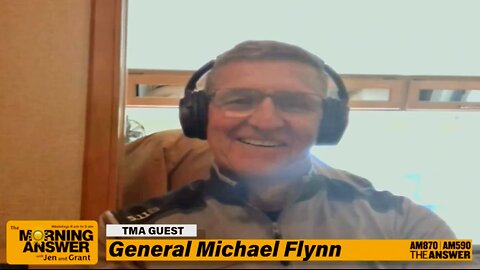 LTG Mike Flynn interview with Jennifer Horn and Grant Stinchfield on "The Morning Answer"