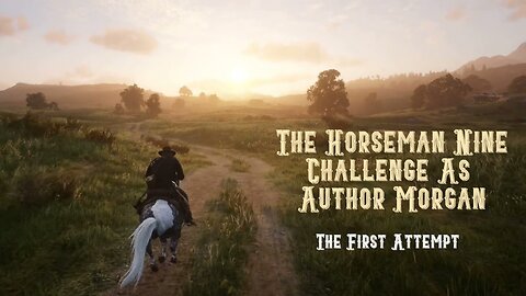 Horseman Challenge Nine as Author Morgan 1sr Attempt