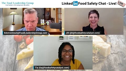 Episode 141: Food Safety Chat - Live! 081123