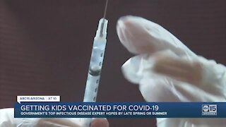 Getting kids vaccinated for COVID-19
