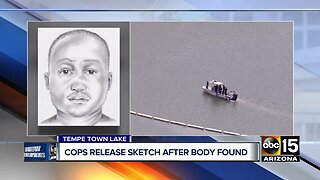 Police release sketch after body found in Tempe Town Lake