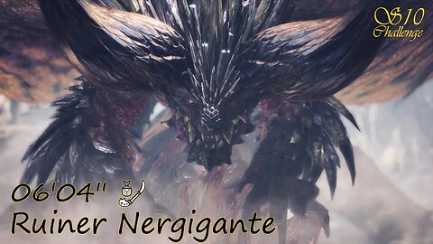 Ruiner Nergigante (06'04'') | Insect Glaive | Monster Hunter World: Iceborne | "Sub 10 Challenge"