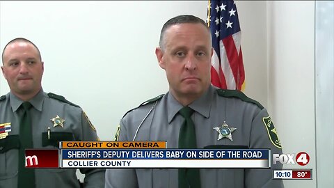 Fox 4 speaks to the Collier County deputy who delivered baby on roadside