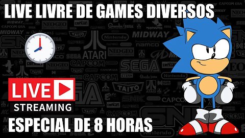 RetroGaming e Outros • Live Livre de Games Diversos