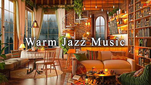 Smooth Jazz Instrumental Music For Study, Work ☕ Cozy Coffee Shop Ambience & Relaxing Jazz Music
