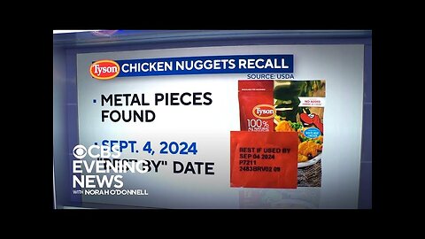 Tyson recalls nearly 30,000 pounds of chicken nuggets