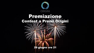 Contest Origini, premiazione (29/06/2023)
