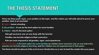 THE FIVE PARAGRAPH ESSAY 2023