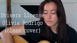 OLIVIA RODRIGO | Drivers License (Clean Guitar Cover)