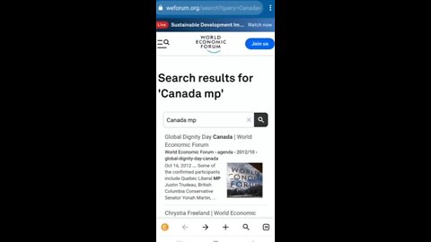 Canada's WEF Puppets. Remember their Names!