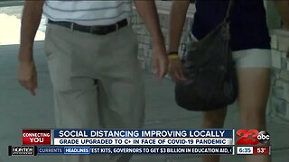 23ABC INTERVIEW: Social distancing improving locally