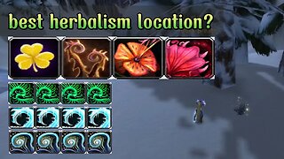 Best Location ALL Herbalism in NORTHREND - GOLD FARM WOTLK