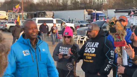 People's Convoy Protest 3.5.2022 Hagerstown Maryland Truckers are REAL Thousands Freedom Fighters IRL