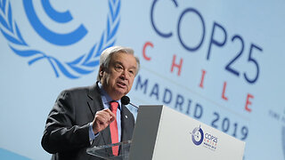 UN Chief warns climate change is at 'point of no return'