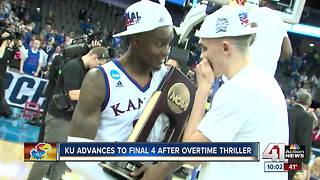 KU advances to Final Four after OT thriller