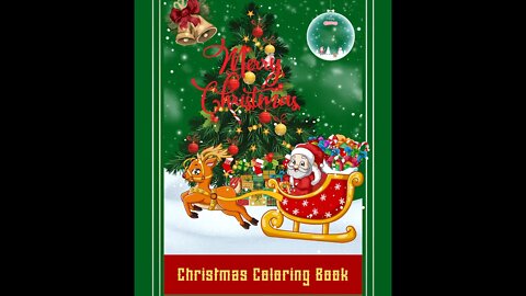 Christmas Coloring Book, 200 Pages - Digital #shorts #fyp #fypシ #short