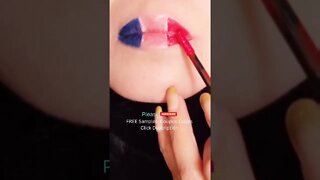 Congratulation France FiFa World Cup Lip Art 🏆💥🏆💥#shorts #viral #trending #grwm #shortvideo #fyp