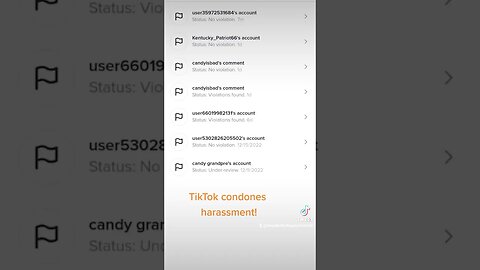 #tiktok condones #cyberbullying #harassment #gangstalking