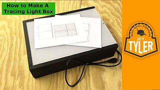 How to Make a DIY LED Tracing Light Box