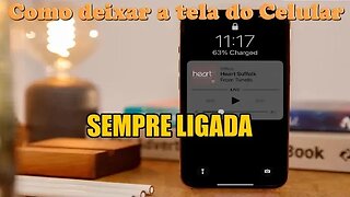 Como Deixar a Tela do Celular Ligada Manter a Tela do Celular Sempre Ligada - Com opção Lig/Desl