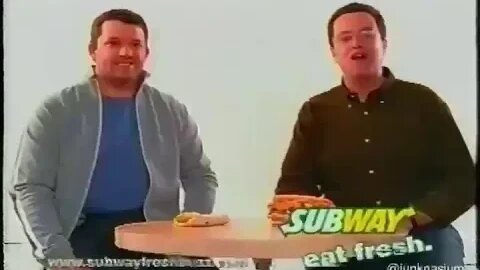 "Tony Stewart 🏁 and Jared from Subway 🥪 Lost Commercial" (2007)