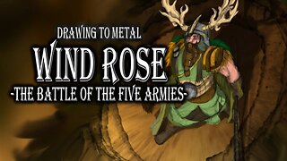 The Battle of the Five Armies - Wind Rose | Drawing To Metal