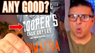 Cooper's Cask Coffee Store Gourmet Coffee Sampler Gift Box Set (Taste Test Review)