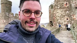 The Medieval Castle of Conwy Wales 🏴󠁧󠁢󠁷󠁬󠁳󠁿