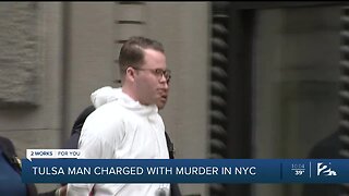 Tulsa man charged with murder in NYC