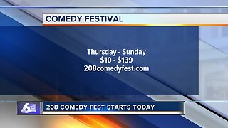 208 Comedy Fest kicks off Thursday