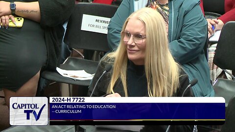 Ramona Bessinger Opposes H7722 Infusing Failed DEI Racially Charged Teaching Guidelines From RIDE Director Angelica Infante-Green