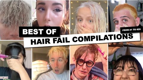 BEST OF FUNNY HAIR FAILS - Amazing Compilation - Don't try this Home