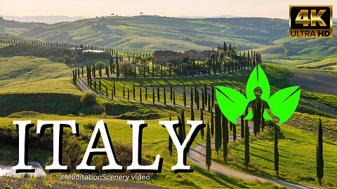 Italy - a MeditationScenery video / 4k video