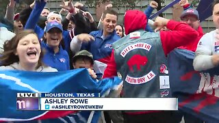 Bills fans take over Houston for Wild Card Weekend