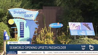 SeaWorld's limited opening frustrates some passholders