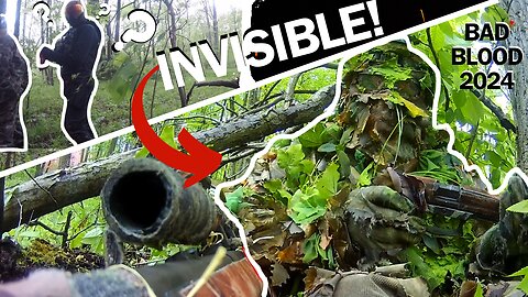 GHILLIE SNIPER HIDES JUST FEET AWAY! | BADBLOOD 2024