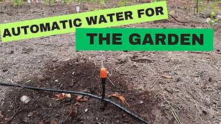 Automatic Water System for the Garden | Building our homestead from scratch