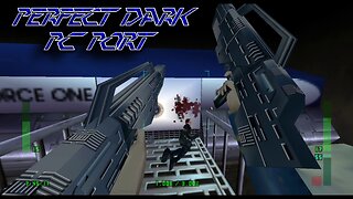 Perfect Dark PC Port Dual Wield all Weapons (New Two-Handed Cheat)