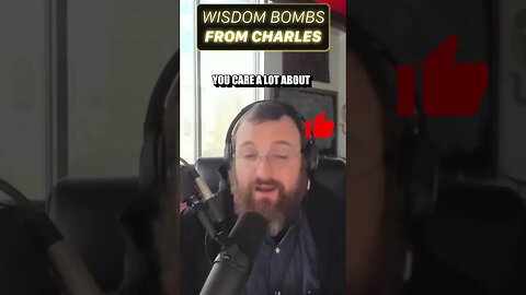 Charles Hoskinson Wisdom Bombs