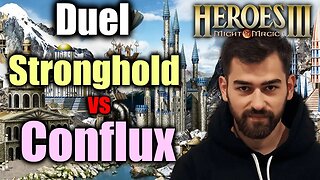 Stronghold vs Conflux | Gluhammer Heroes HotA 3 Multiplayer PL