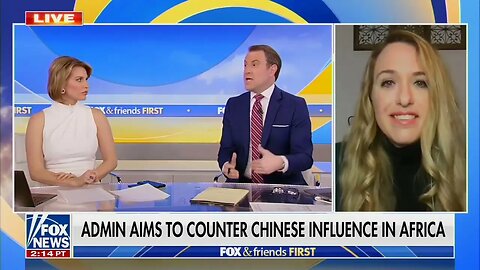 Gabby Hoffman on FOX & Friends First Discussing VP Harris' Africa Trip