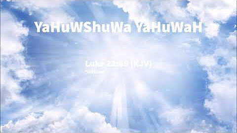 HeBrew Scriptures: Trust In YaHuWaH & YaHuWShuWa At The SameTime.